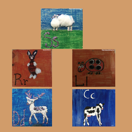 wall art collage - kidz learn apps