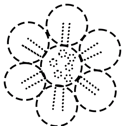 flower trace